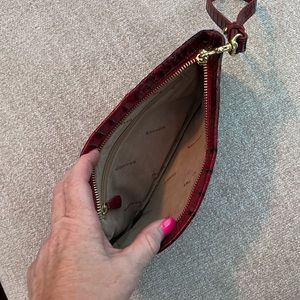 Brahmin snakeskin clutch